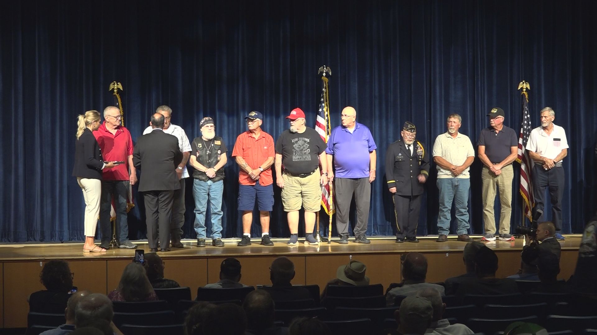 Dozens Honored At Vietnam Era Veterans Pinning Ceremony Weny News