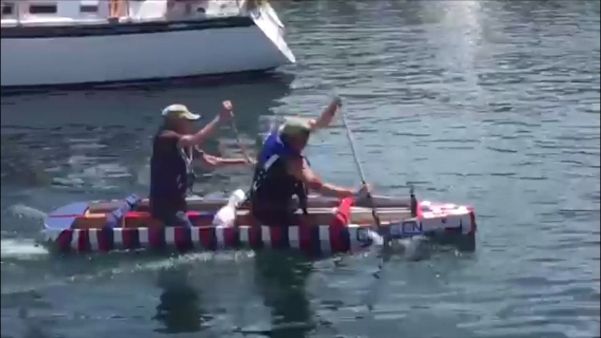 Watkins Glen Waterfront Festival, Cardboard Boat Regatta Returns in