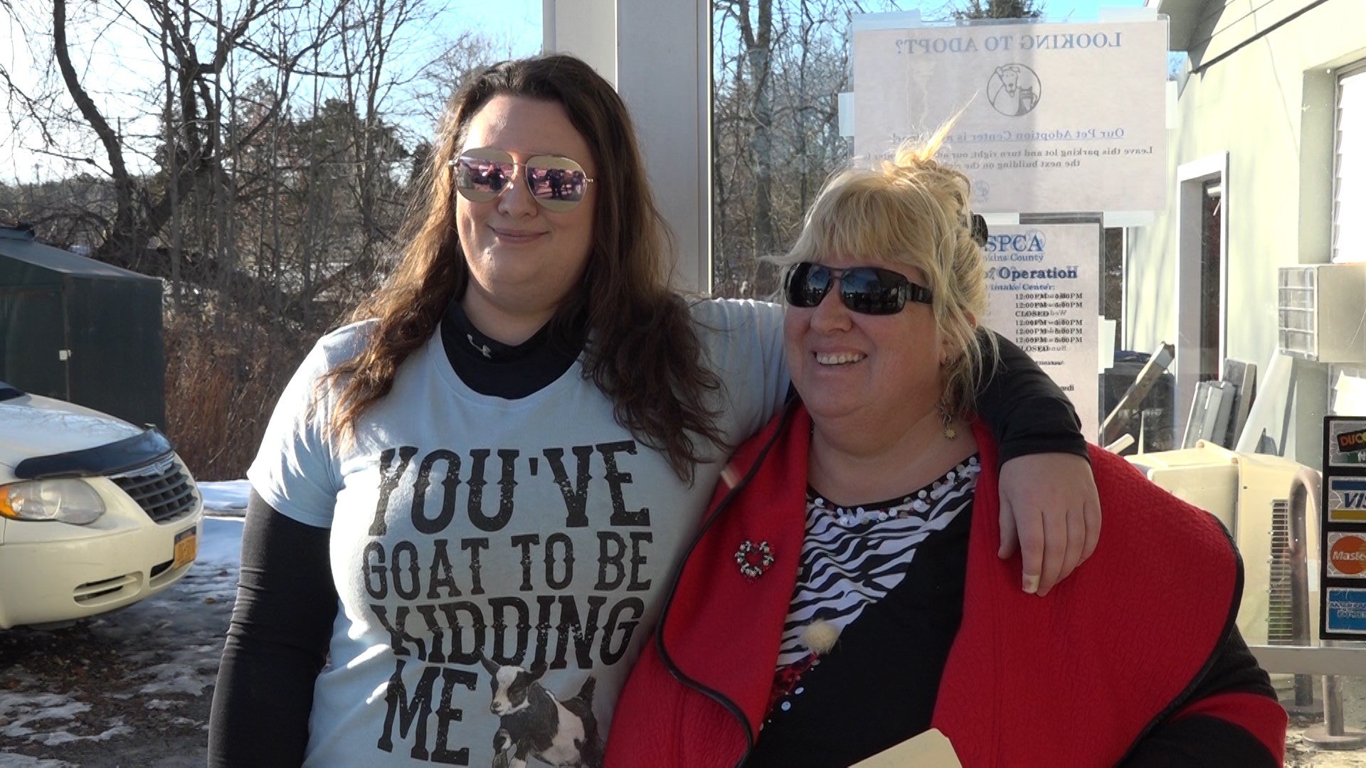 Mother, daughter donate $2k in supplies to Tompkins County SPCA - WENY News