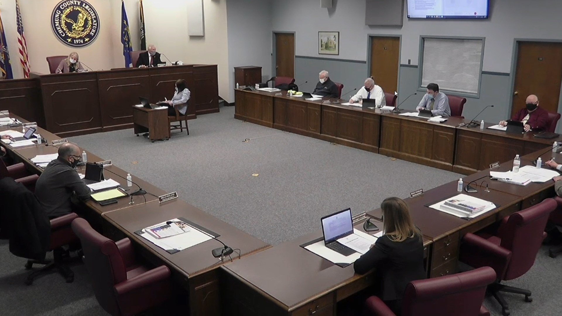 CHEMUNG COUNTY HOLDS VIRTUAL MEETING : VOTES ON ...