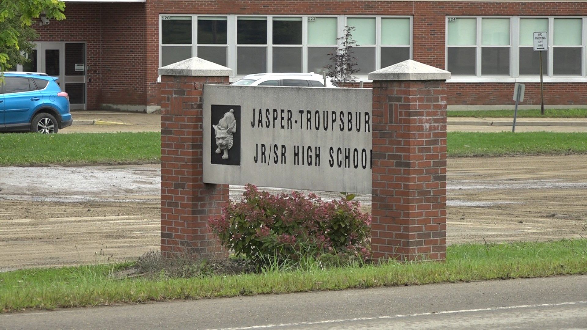 JasperTroupsburg High School Damaged in Flash Flooding WENY News
