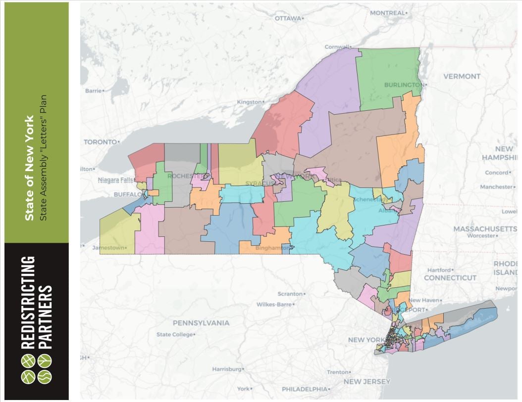 NYS Independent Redistricting Commission Releases First Drafts For 2022 ...