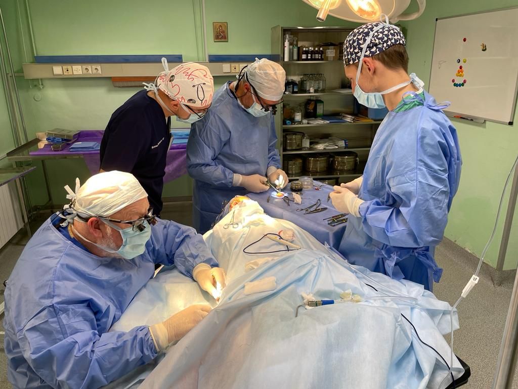 Guthrie Doctor Performs Facial Surgeries in Ukraine WENY News