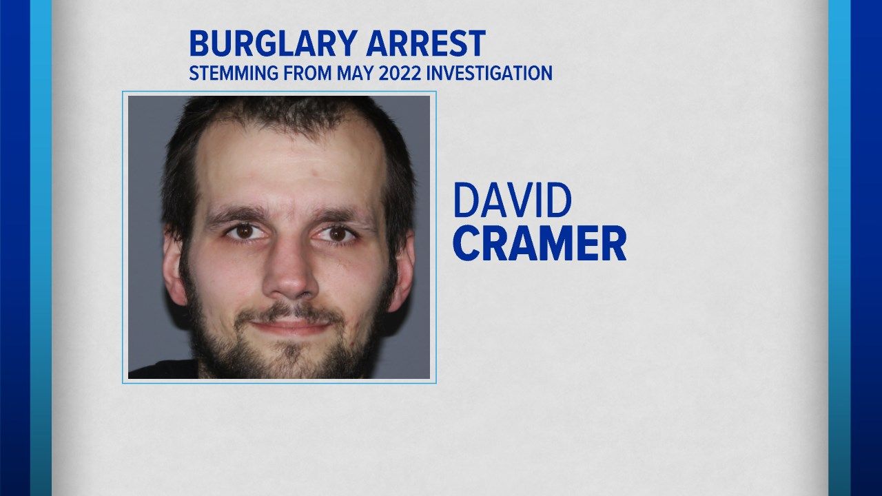 Horseheads Man Arrested Stemming from May 2022 Burglary Investigation