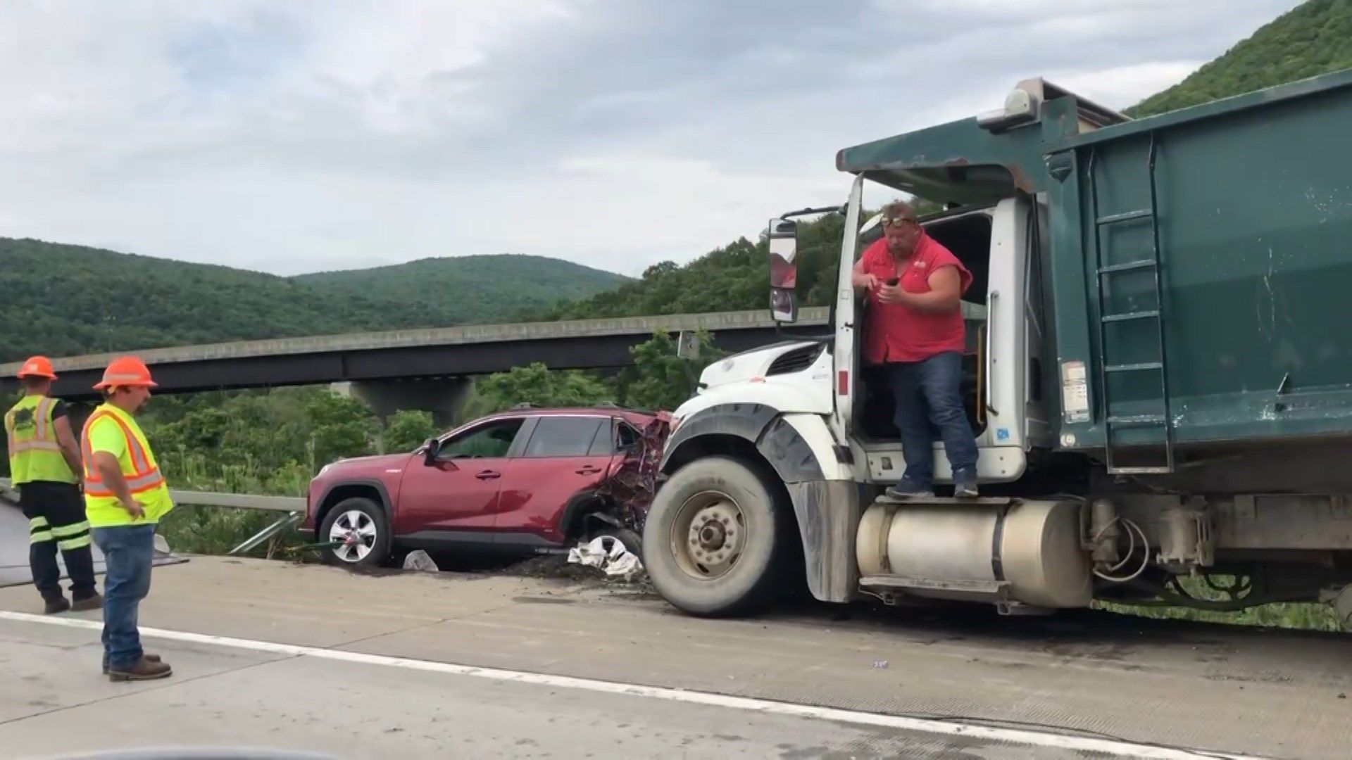 MultiCar Crash Involving Dump Truck in Corning WENY News