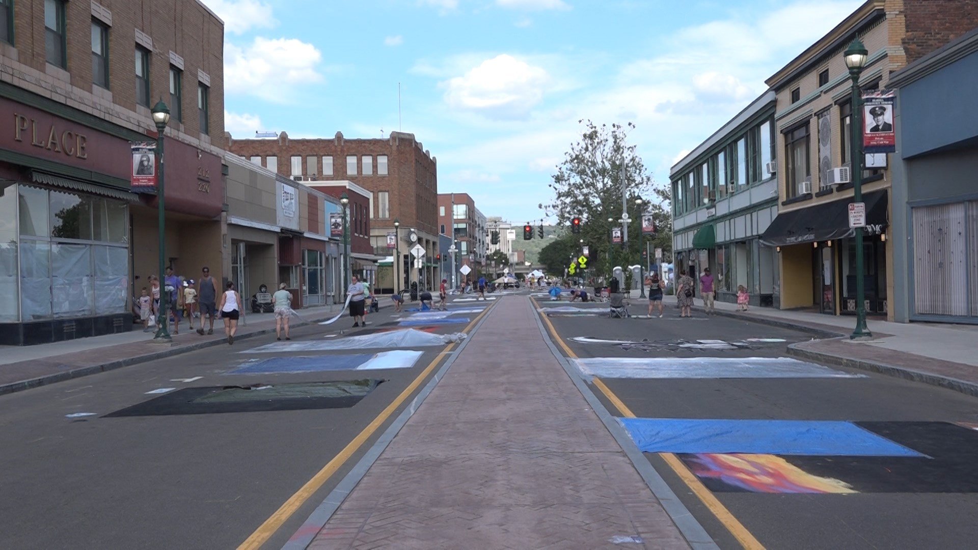 Elmira Street Painting Festival draws in dozens of artists WENY News