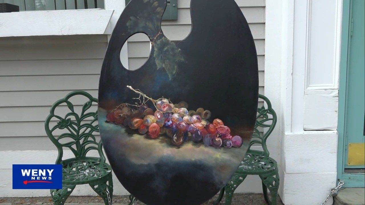 Downtown Hammondsport celebrating annual Palettes of Keuka Art display WENY News