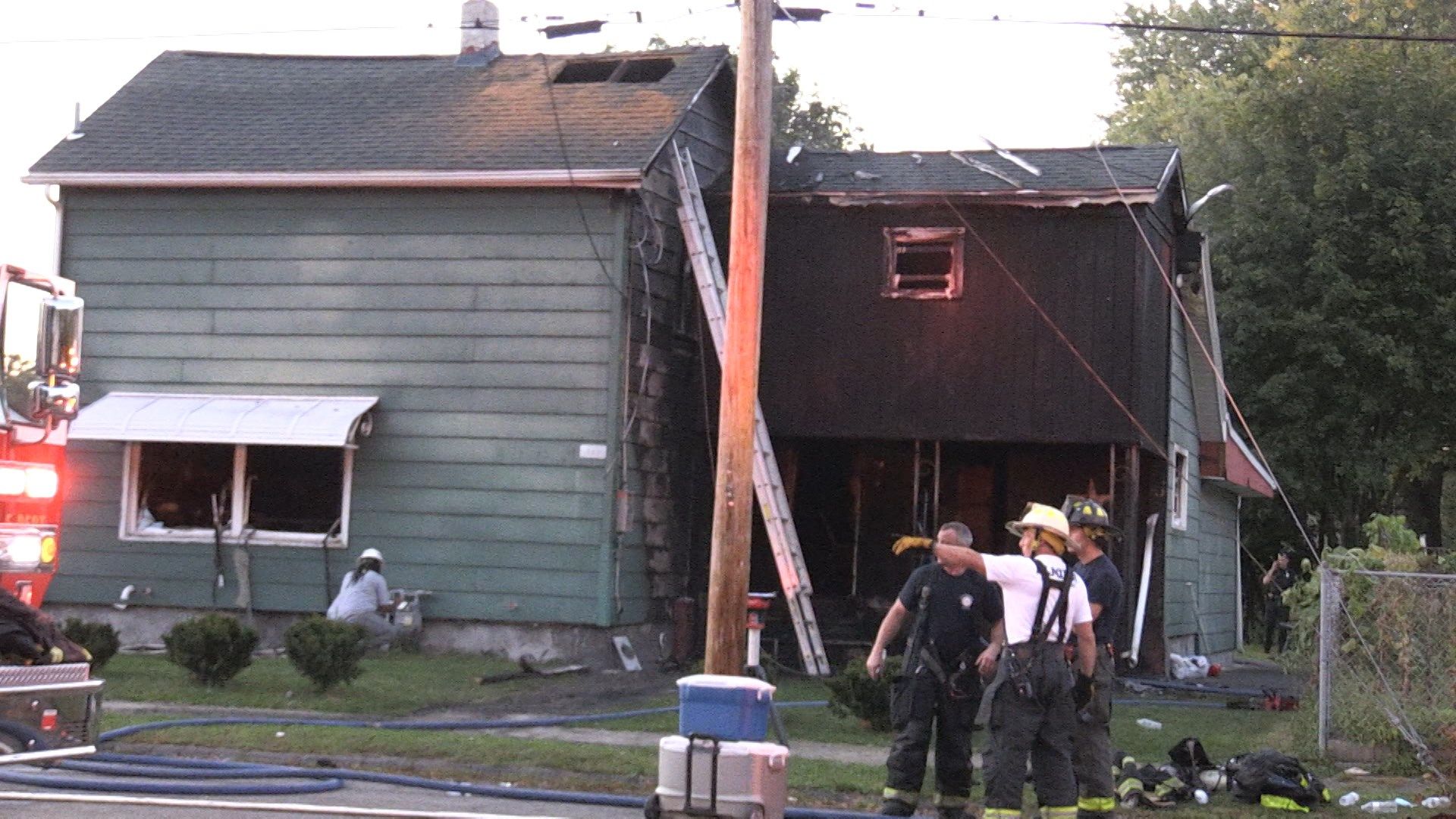 EFD says one person is deceased after house fire in Elmira WENY News