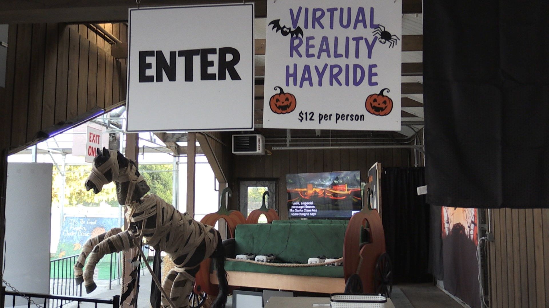 New virtual reality hayride at Bradley Farms WENY News
