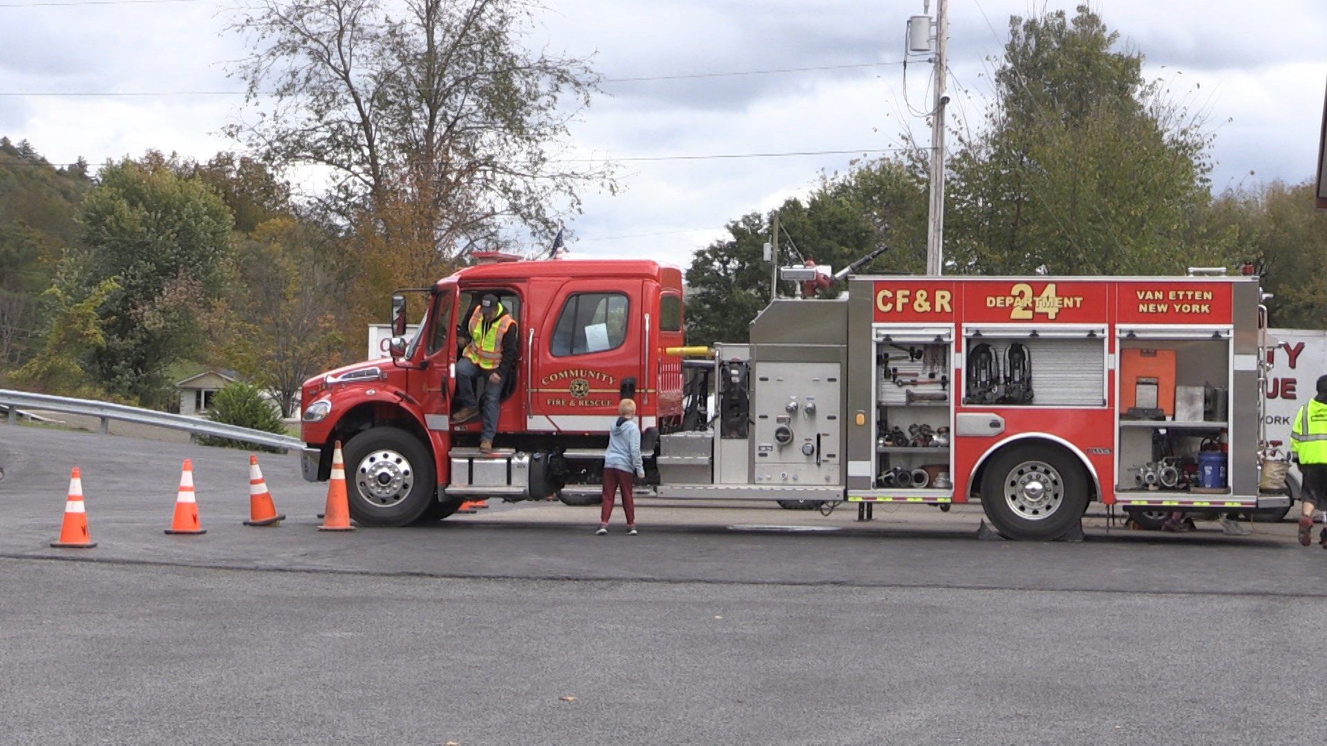 Touch a Truck! in Van Etten kicks off national fire prevention week