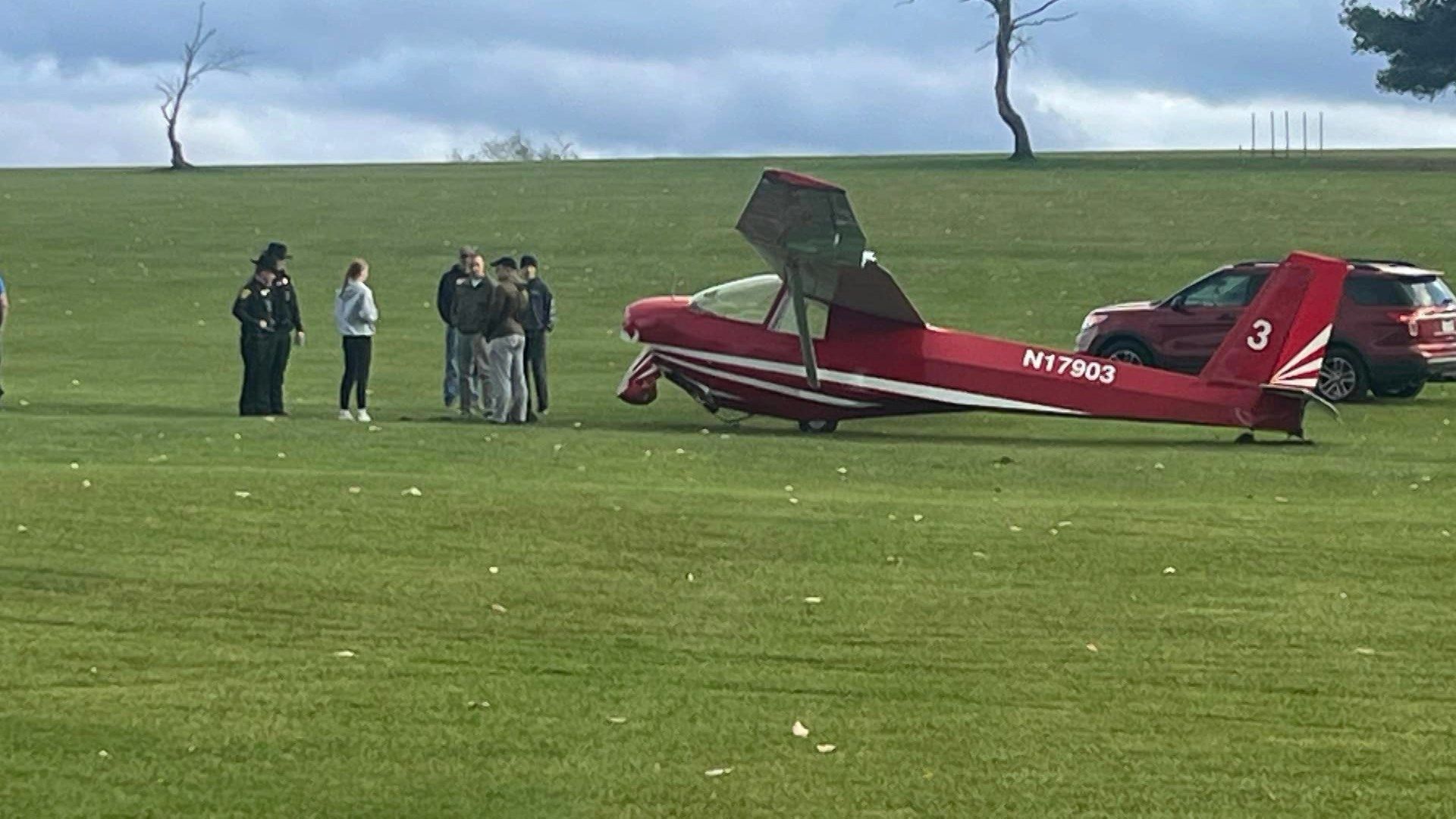 No One Hurt After Glider Crash on Harris Hill Driving Range WENY News