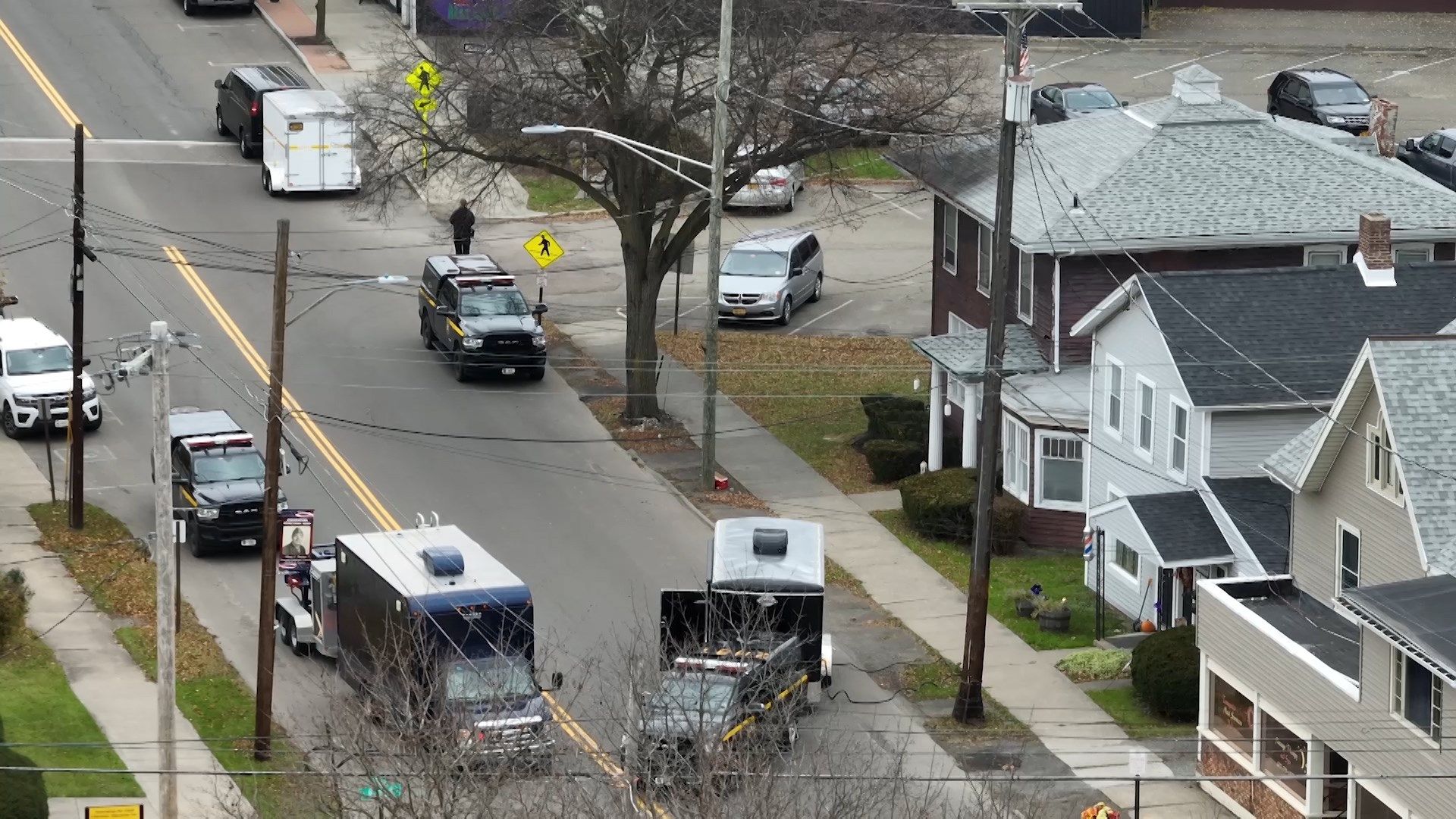 Block evacuated, road shut down amid hazardous material search WENY News