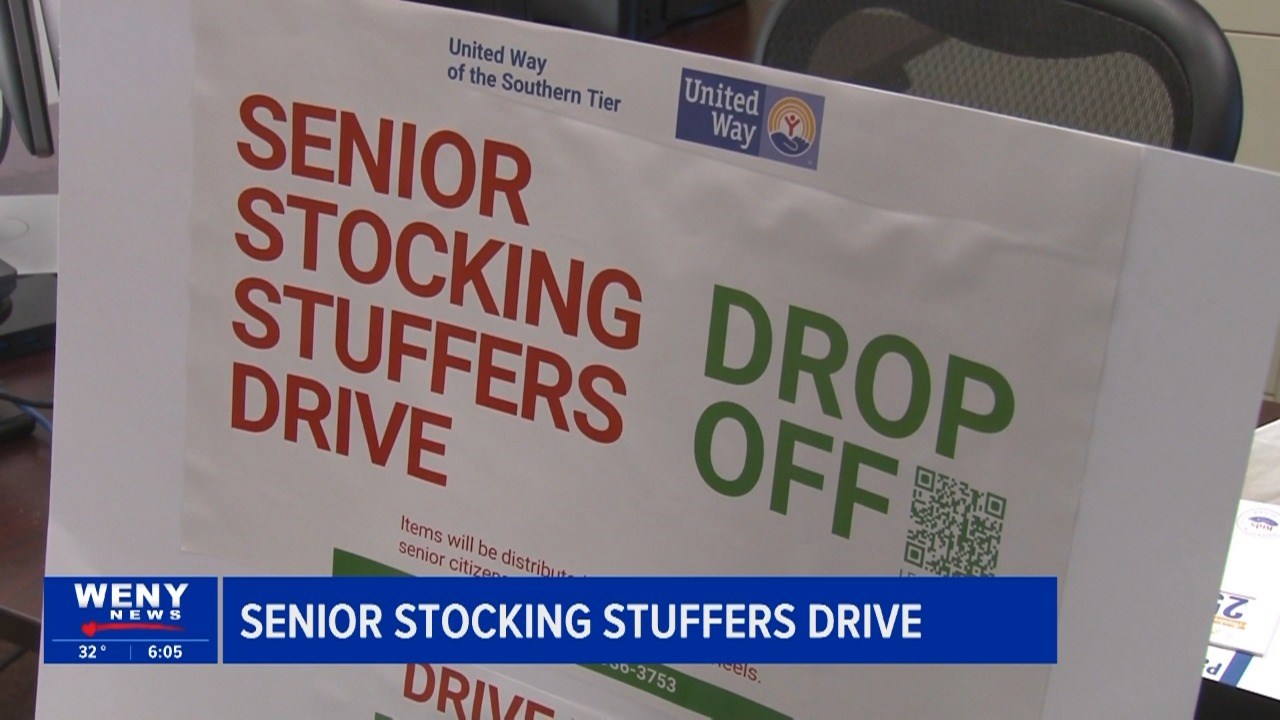 United Way hosts Senior Stocking Stuffers Drive - WENY News