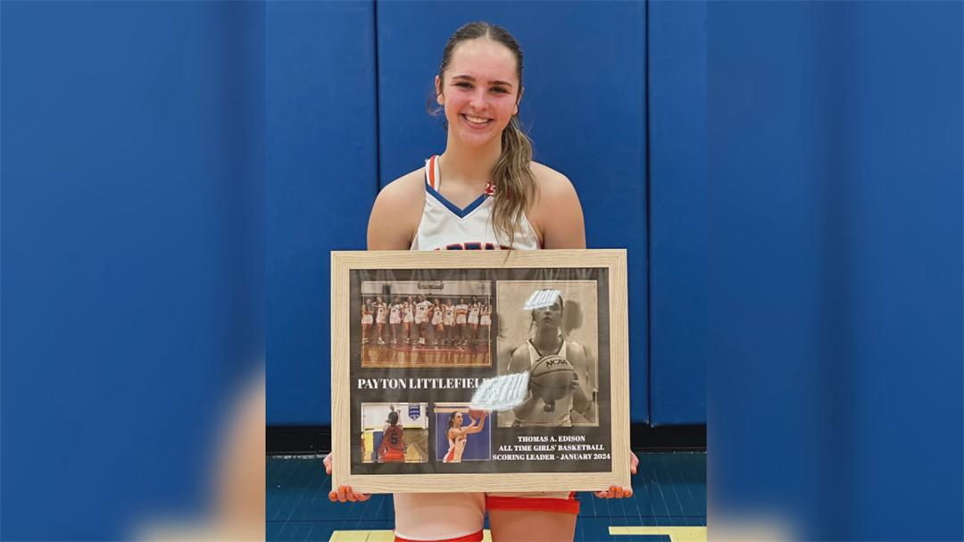 WENY News - Payton Littlefield becomes Edison Girls Basketball All-Time ...