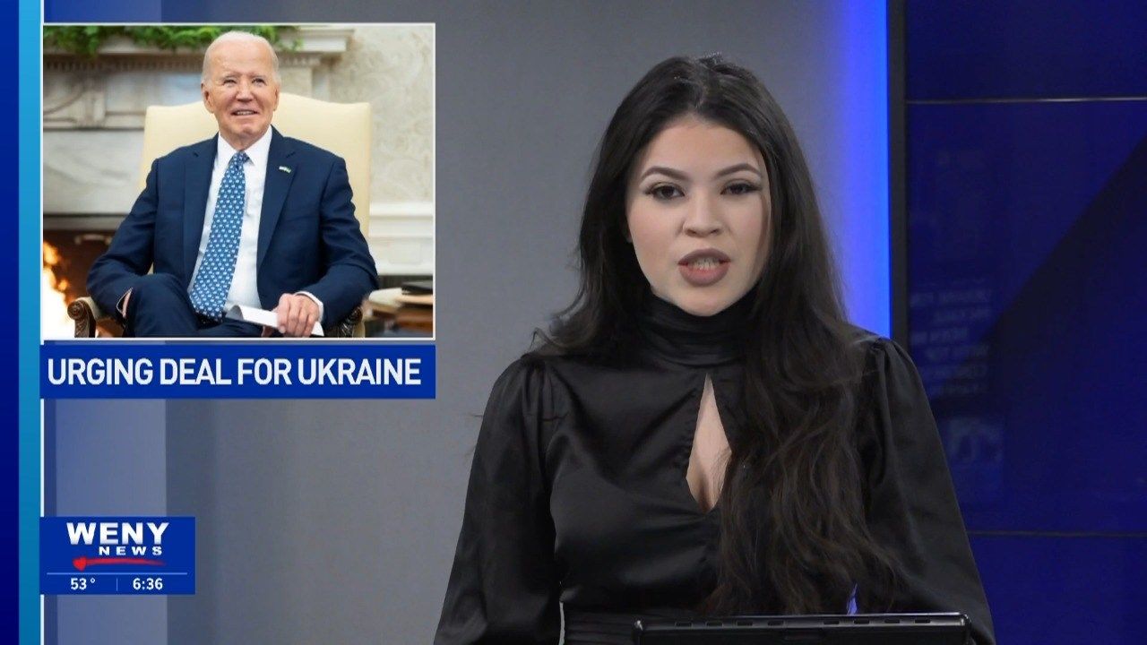 Biden urges deal for Ukraine - WENY News