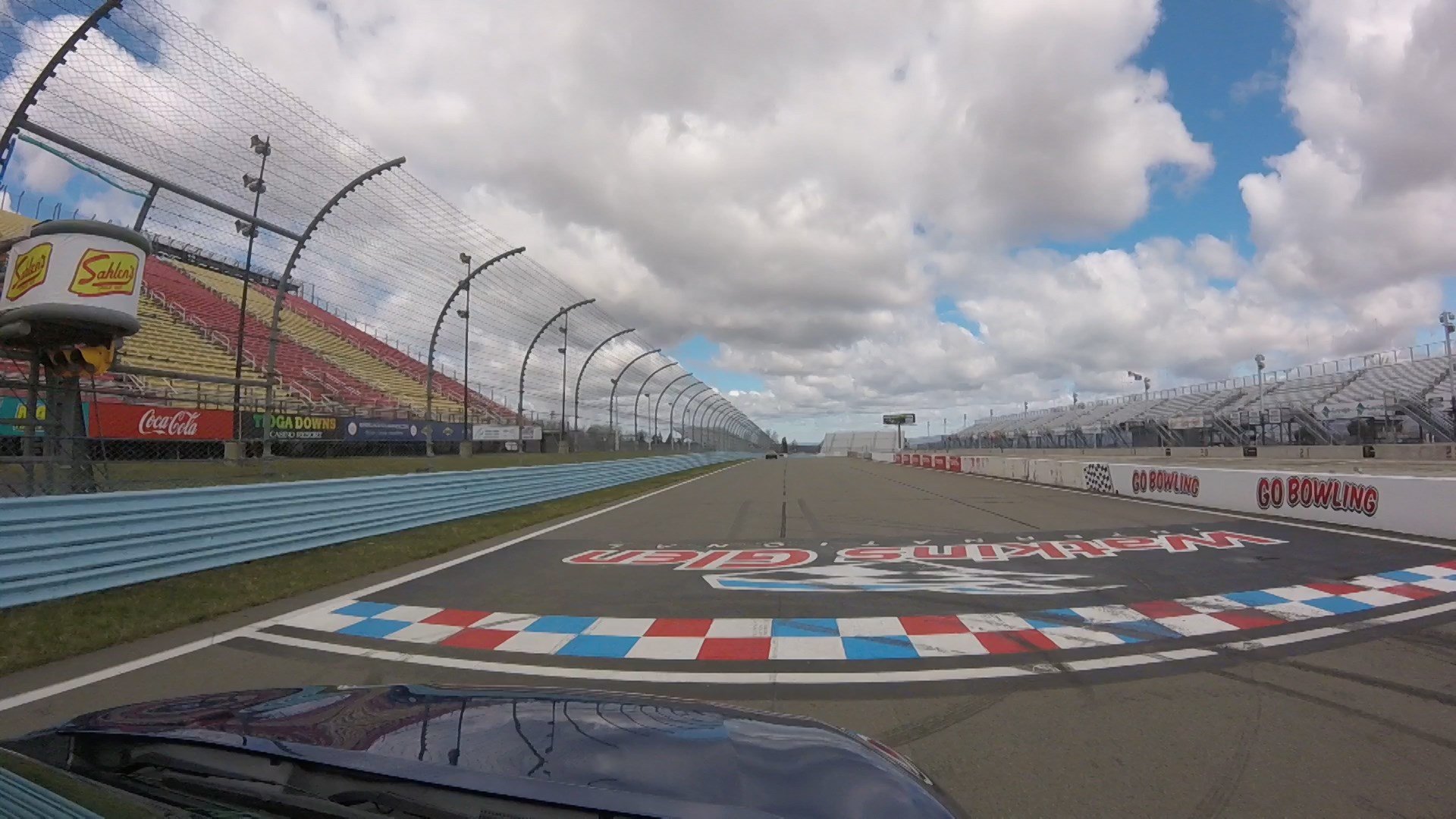 Racing fans take personal cars for drive around Watkins Glen ...