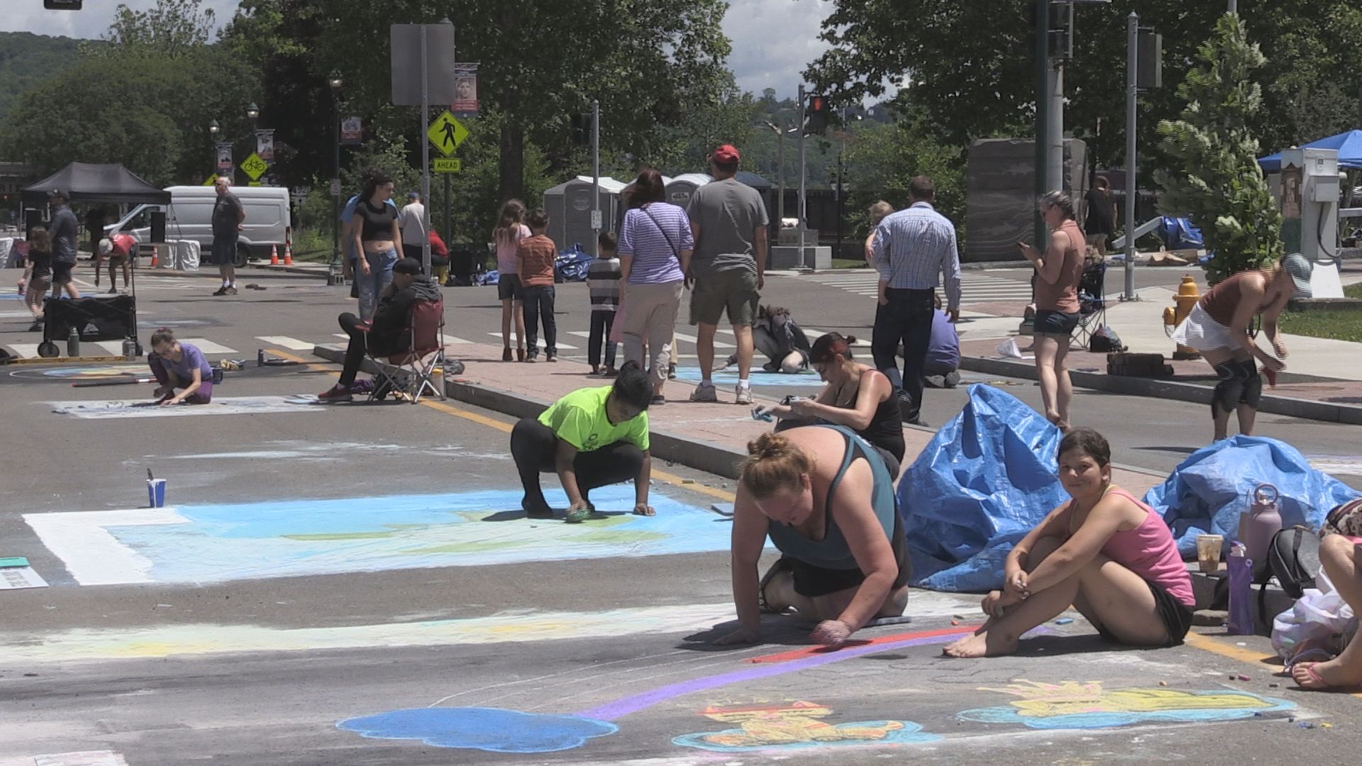 Elmira Street Painting Festival brings vibrant art to Downtown Elmira 