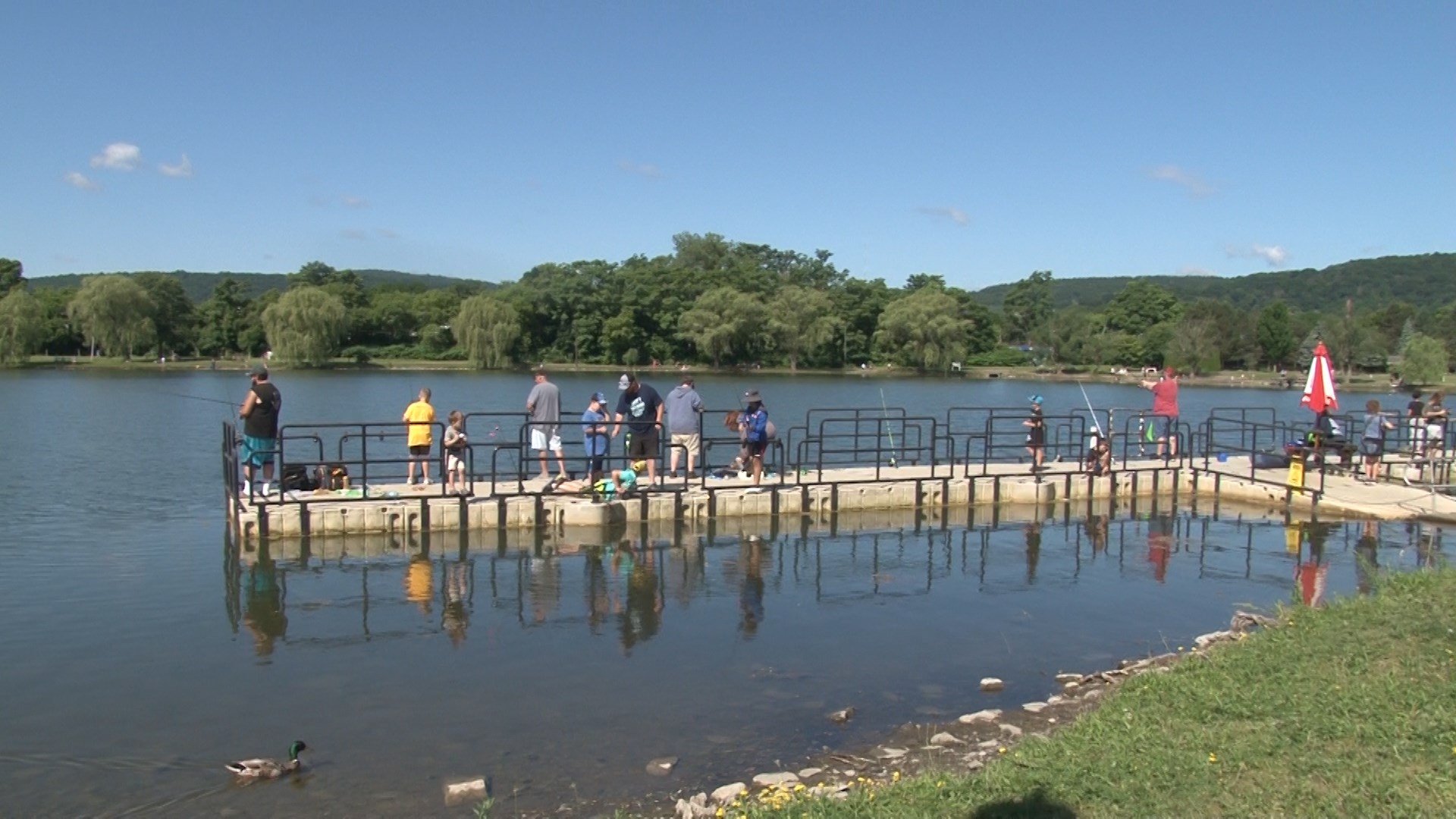 Fishing Derby in Eldridge Park kicks off NYS Bass Season WENY News