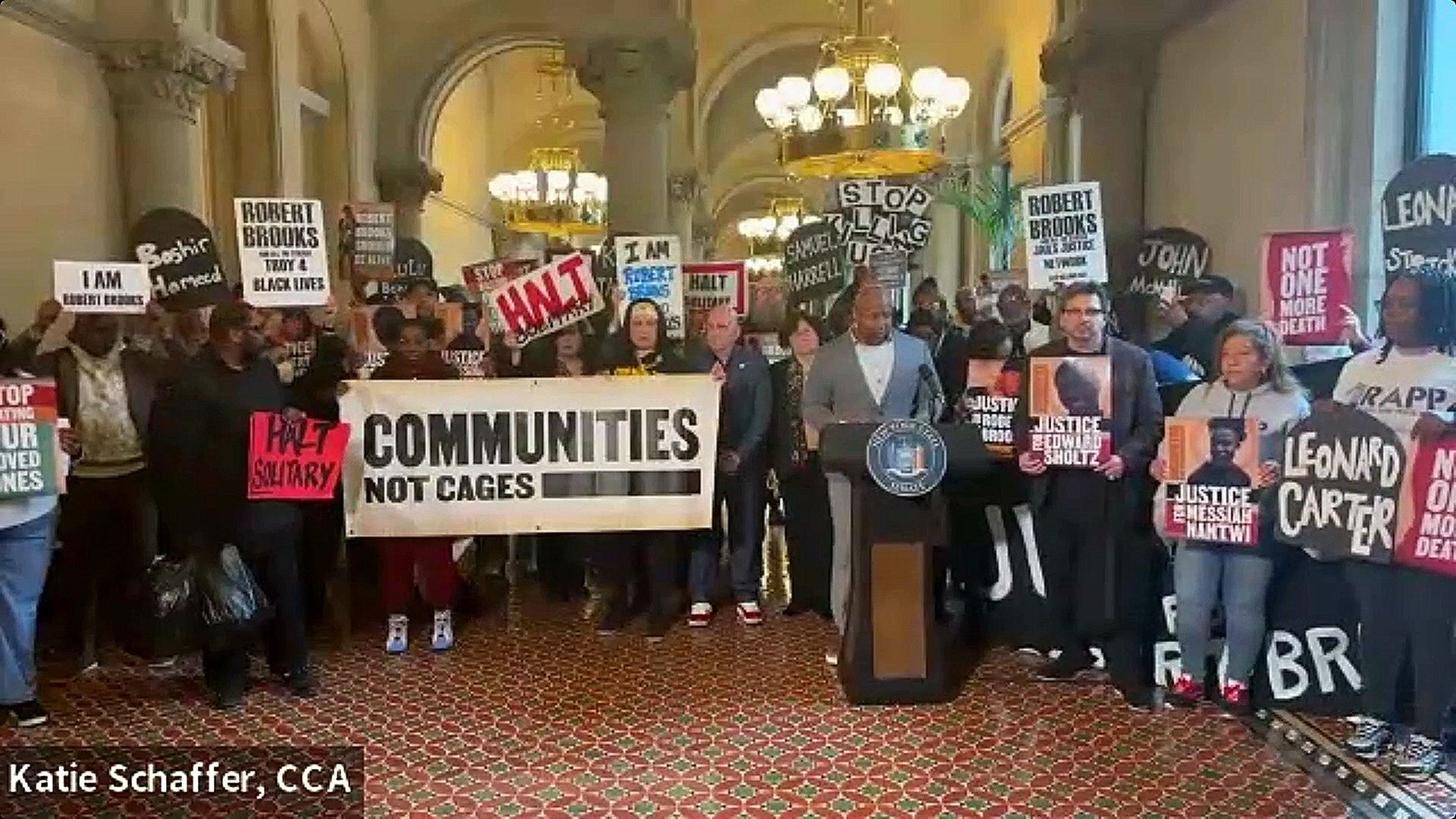 Rally Held for Inmate Safety at NYS Capitol - WENY News